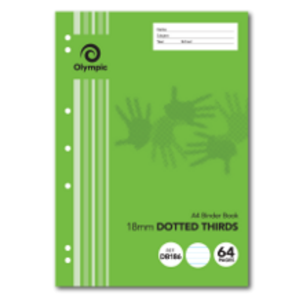 Picture of TUDOR BINDER DOTTED THIRDS 18MM 64 PAGE