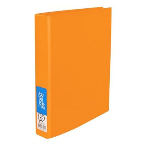 Picture of BANTEX A4 2D RING 25MM RING BINDER FRUITS PVC - MANGO