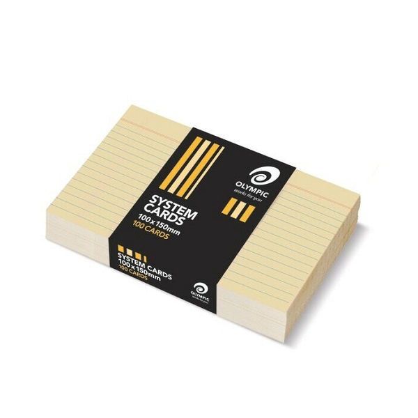 Picture of OLYMPIC SYSTEM CARDS 100X150MM BUFF