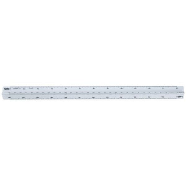 Picture of LINEX RULER TRIANGULAR SCALE 322 30CM