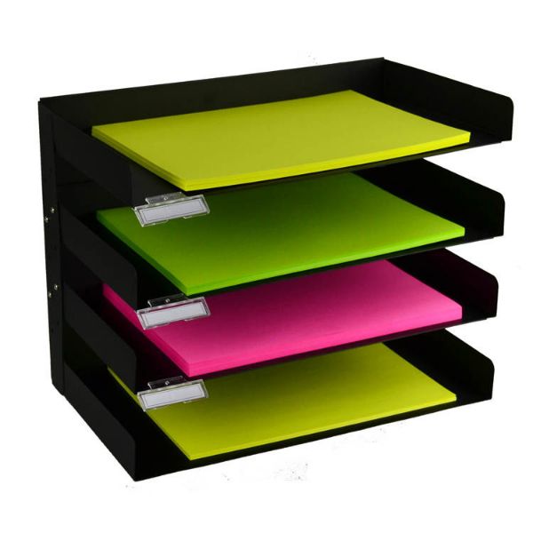 Picture of 4 TIER METAL RACK BLACK