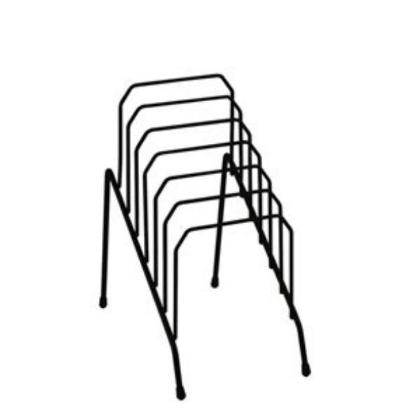 Picture of SMALL STEP FILE ORGANISER BLACK