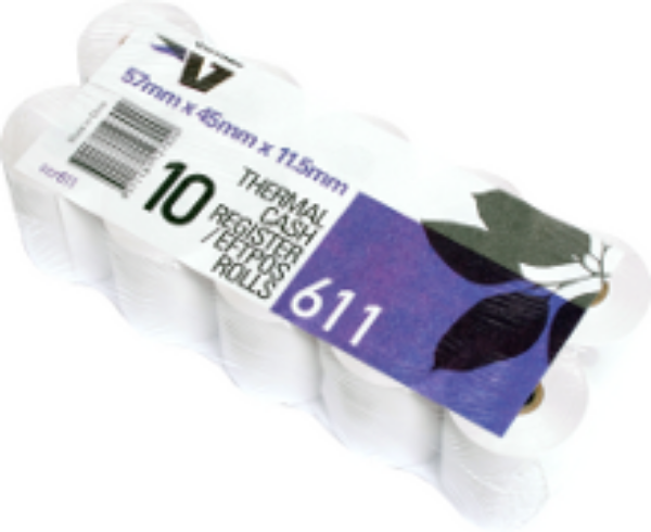 Picture of VICTORY THERMAL ROLL 57x45x12mm PACK 10