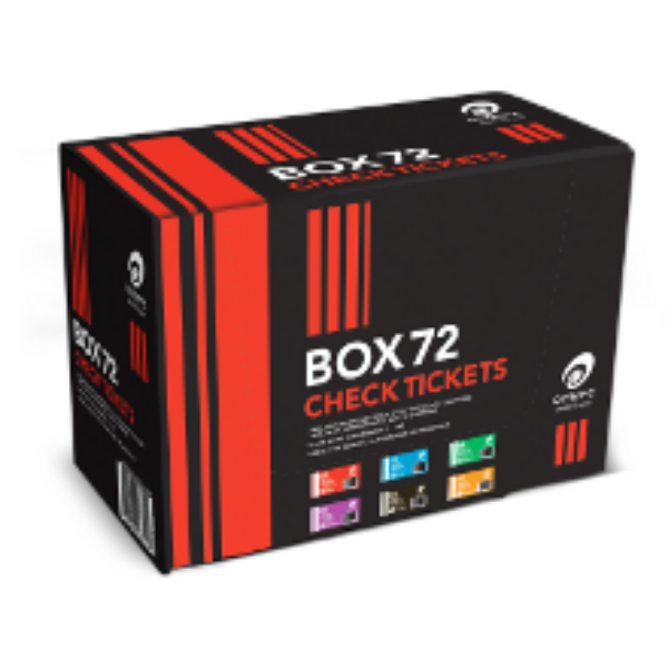 Picture of OLYMPIC BOX 72 CHECK TICKET BOOK 1-100