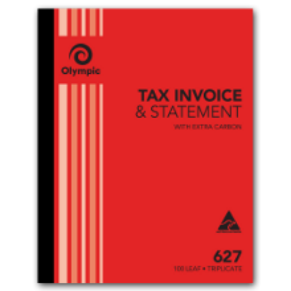 Picture of OLYMPIC 627 TAX INVOICE BOOK
