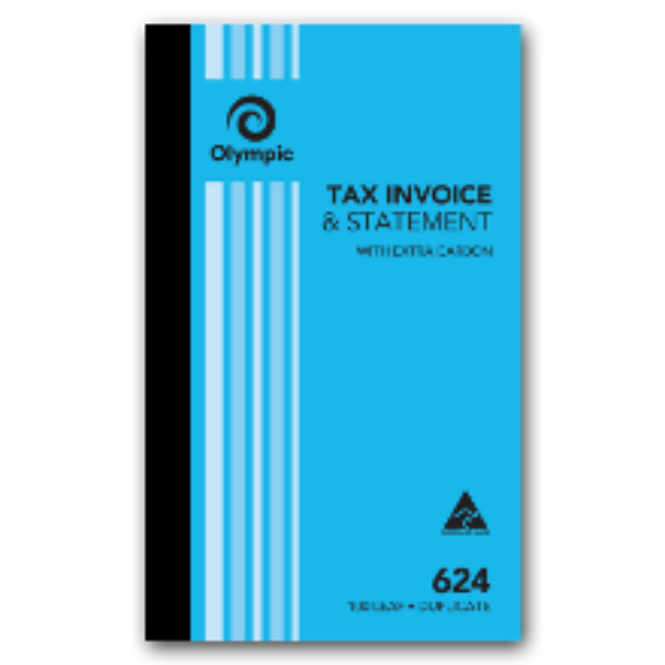 Picture of OLYMPIC 624 TAX INVOICE BOOK