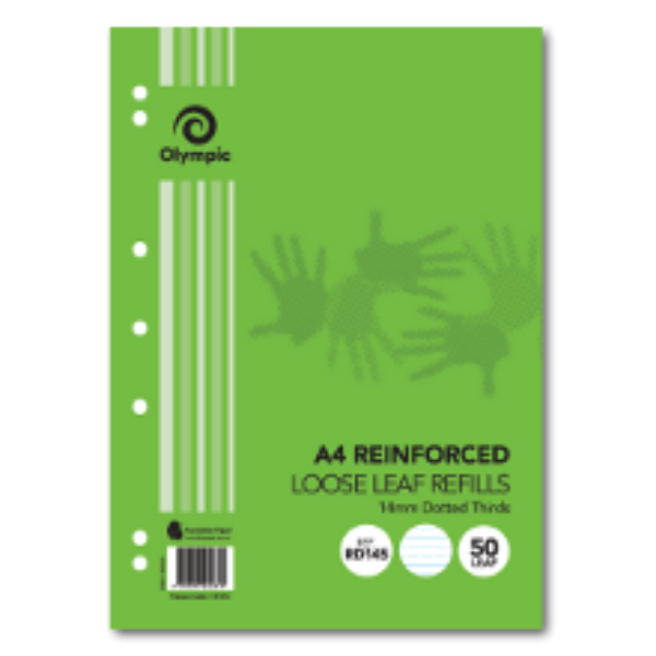 Picture of TUDOR REFILL DOTTED THIRDS 14MM 50LEAF