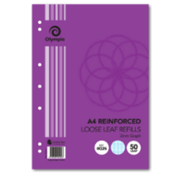 Picture of OLYMPIC RG25 GRAPH REFILL 2MM 50 LEAF