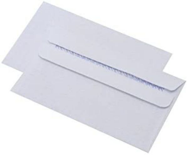 Picture of DL PLAIN FACE SEC ENVELOPES PACK 100