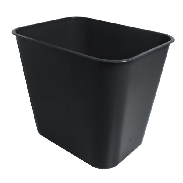 Picture of ESSELTE SWS PLASTIC WASTE BIN 15L BLACK