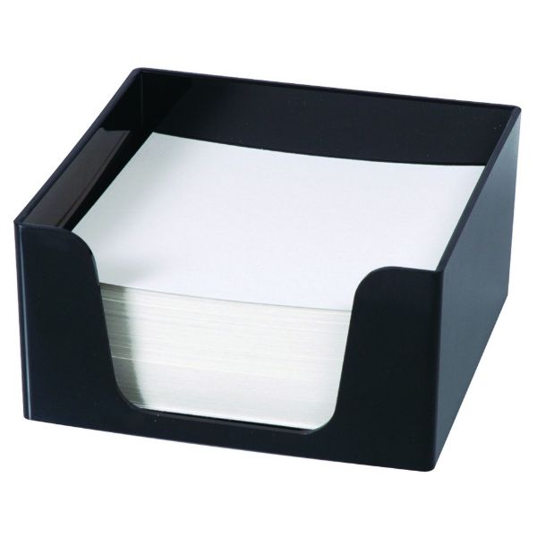 Picture of ESSELTE SWS MEMO CUBE W/500 SHEETS BLACK