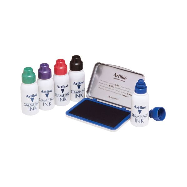 Picture of ARTLINE BLUE STAMP PAD INK 50CC ESA 2N