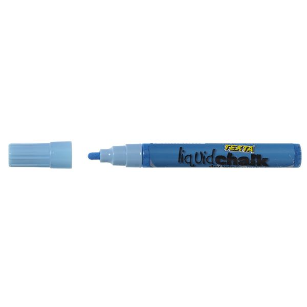 Picture of TEXTA LIQUID CHALK DRY WIPE BLUE