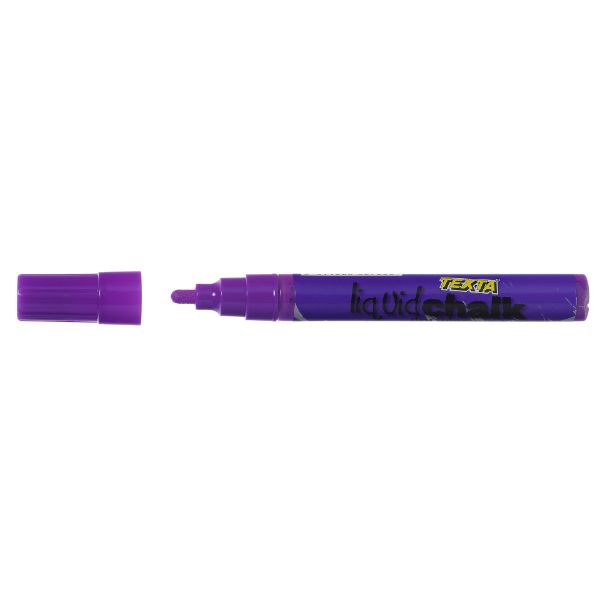 Picture of TEXTA LIQUID CHALK DRY WIPE PURPLE
