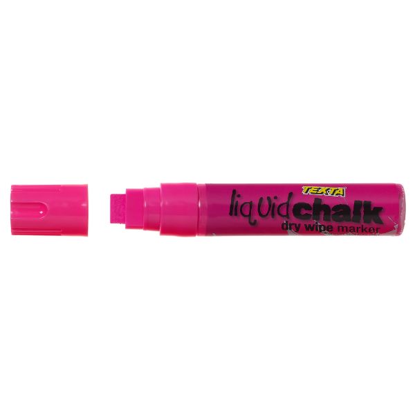 Picture of TEXTA JUMBO LIQUID CHALK DRY WIPE PINK