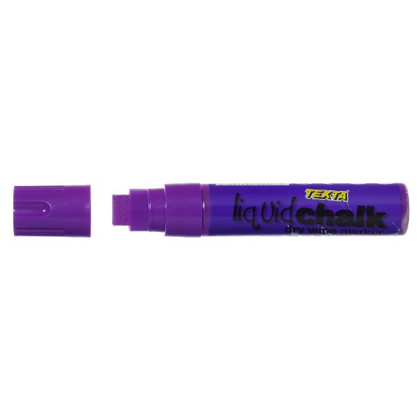 Picture of TEXTA JUMBO LIQUID CHALK DRY WIPE PURPLE