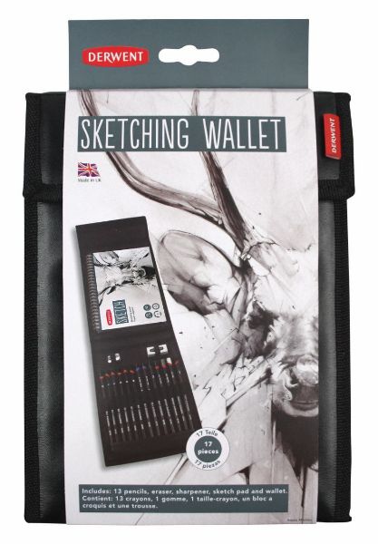 Picture of DERWENT SKETCHING SET WALLET