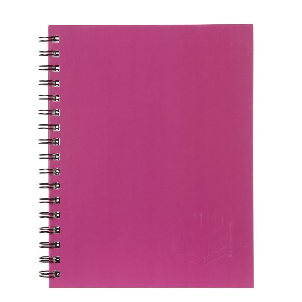 Picture of SPIRAX A4 512 HARD COVER BOOK 200 PAGE PINK