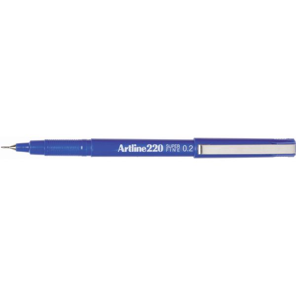 Picture of ARTLINE 220 FINELINER PEN 0.2MM BLUE