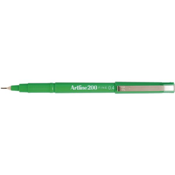 Picture of ARTLINE 200 FINELINER PEN 0.4MM GREEN
