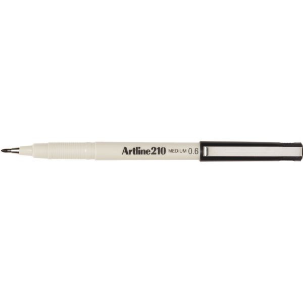 Picture of ARTLINE 210 FINELINER PEN 0.6MM BLACK