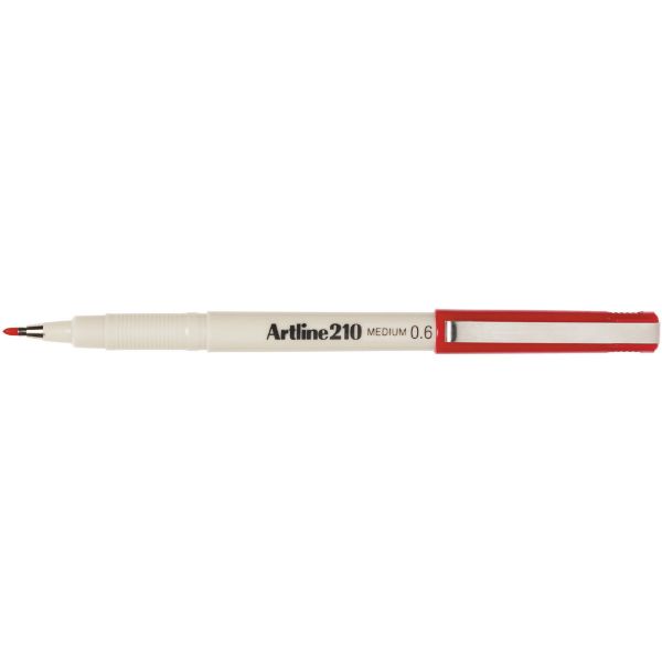 Picture of ARTLINE 210 FINELINER PEN 0.6 RED