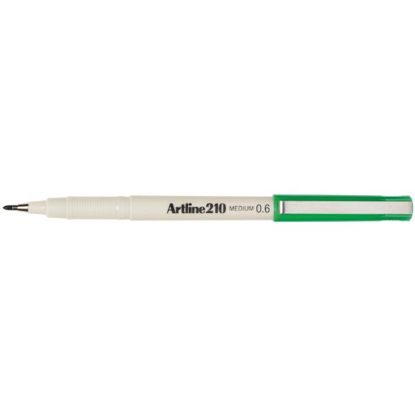 Picture of ARTLINE 210 FINELINER PEN 0.6MM GREEN