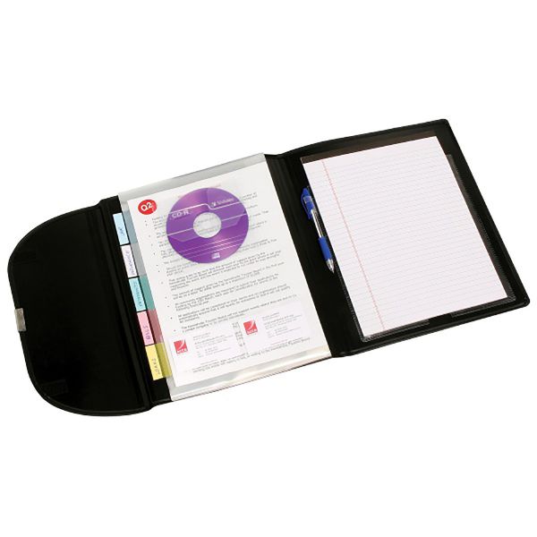 Picture of MARBIG COMPENDIUM 5 POCKET PP BLACK