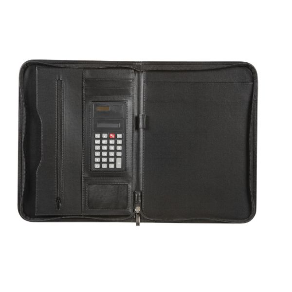 Picture of SPIRAX SLIMLINE ZIPPERED NOTEBOOK/COMPEN