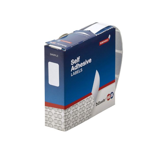 Picture of QUIKSTIK LABEL DISP RECTANGLE 13X24 WHTE