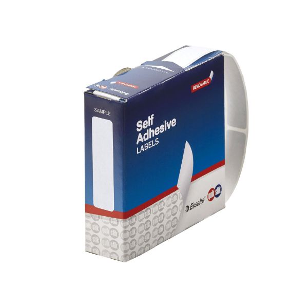 Picture of QUIKSTIK LABEL DISP RECTANGLE 13X49 WHTE