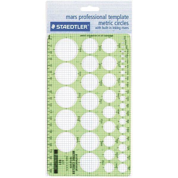 Picture of METRIC TEMPLATE - CIRCLES