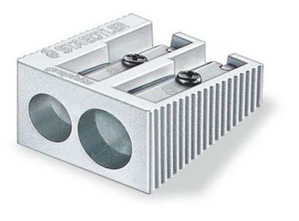 Picture of STAEDTLER METAL PENCIL SHARPENER DOUBLE HOLE