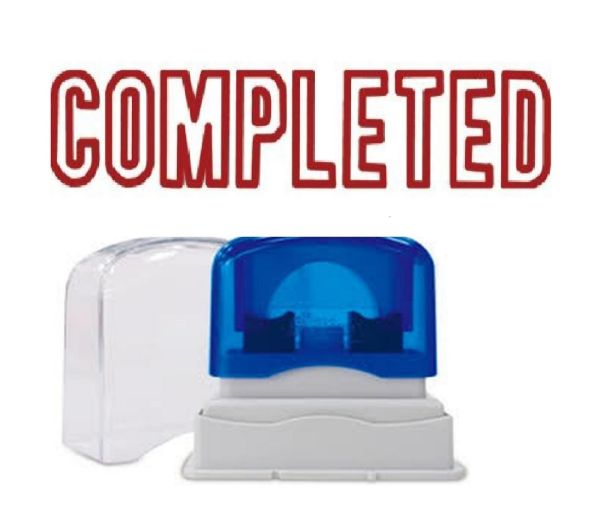 Picture of PRE-INKED STAMP - COMPLETED OUTLINE TEXT