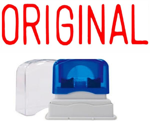Picture of PRE-INKED STAMP - ORIGINAL SOLID TEXT