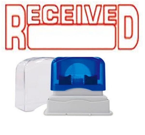 Picture of PRE-INKED STAMP - RECEIVED + DATE SPACE