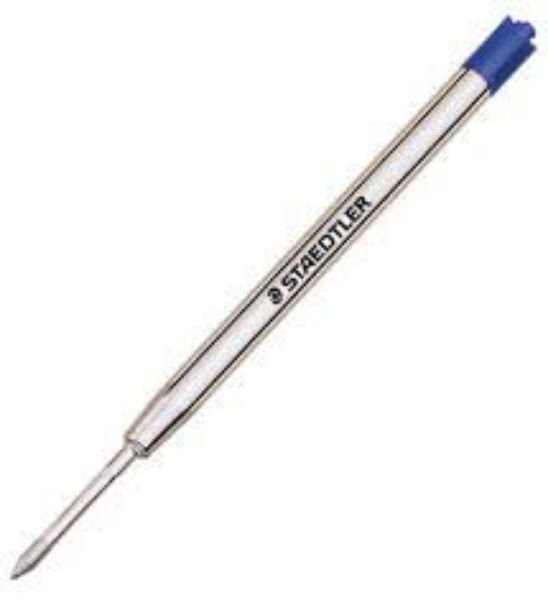 Picture of JUMBO BALLPOINT PEN REFILLS - MED BLUE
