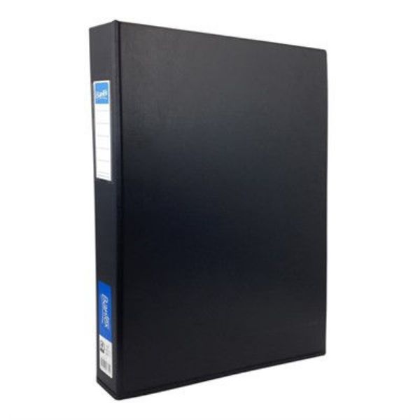 Picture of BANTEX A3 4D 38MM RING BINDER PORTRAIT - BLACK
