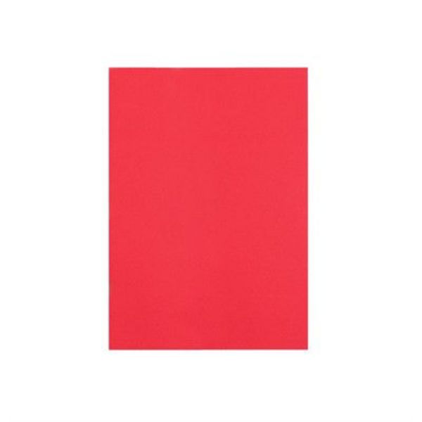 Picture of QUILL PAPER  PACK 250 125GSM A4 - RED