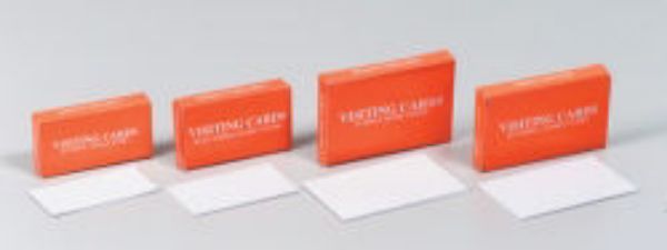 Picture of VISITING CARDS THIRDS 76x38