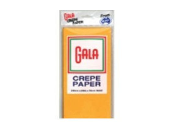 Picture of CREPE PAPER GALA 240X50CM HONEY