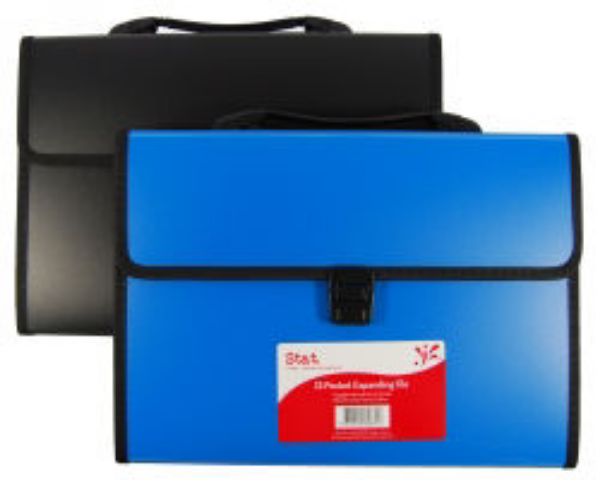Picture of EXPANDING FILE STAT HEAVY DUTY A4 13 POCKET STAT AS