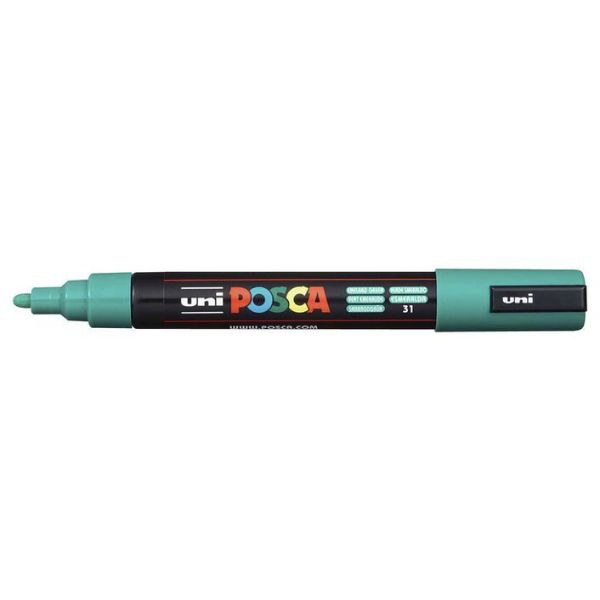 Picture of MARKER UNI POSCA PC5M BULLET EMERALD GRN
