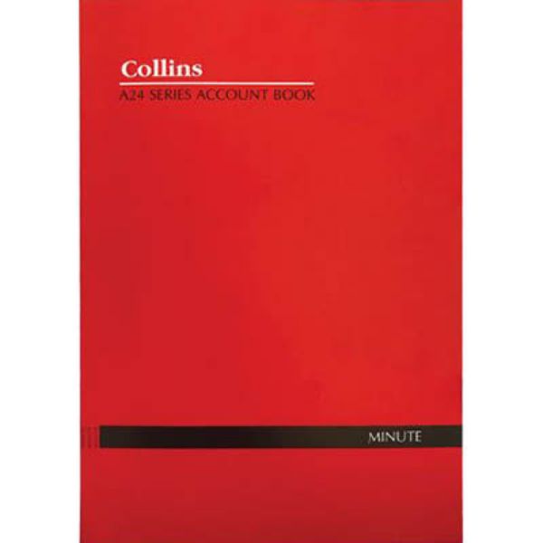 Picture of ACCOUNT BOOK COLLINS A24 MINUTE