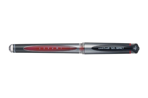 Picture of UNIBALL SIGNO RED GEL IMPACT ROLLERBALL PEN