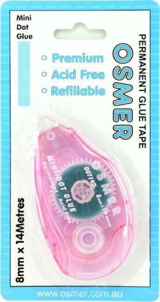 Picture of OSMER MINI DOT GLUE TAPE 14X8M