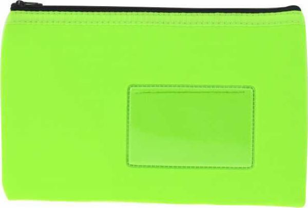 Picture of NEOPRENE 1 ZIP SMALL PENCIL CASE - GREEN