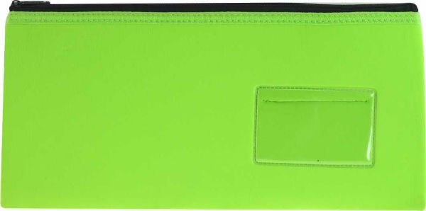 Picture of NEOPRENE 1 ZIP MEDIUM PENCIL CASE - GREEN