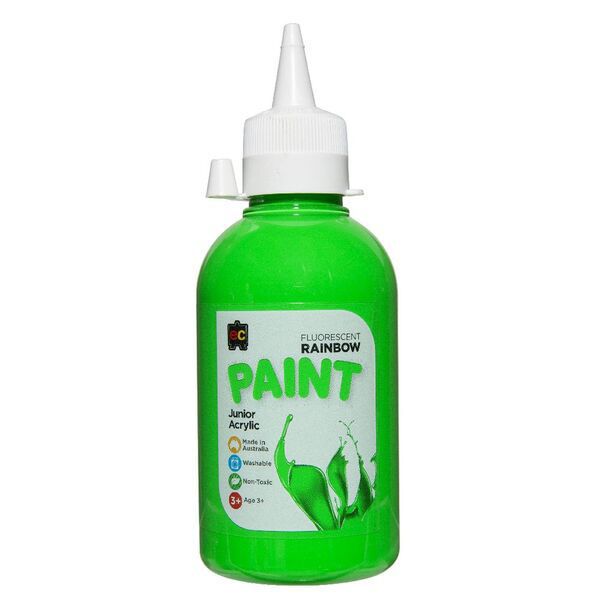 Picture of PAINT EC 250ML FLUORO ACRYLIC GREEN