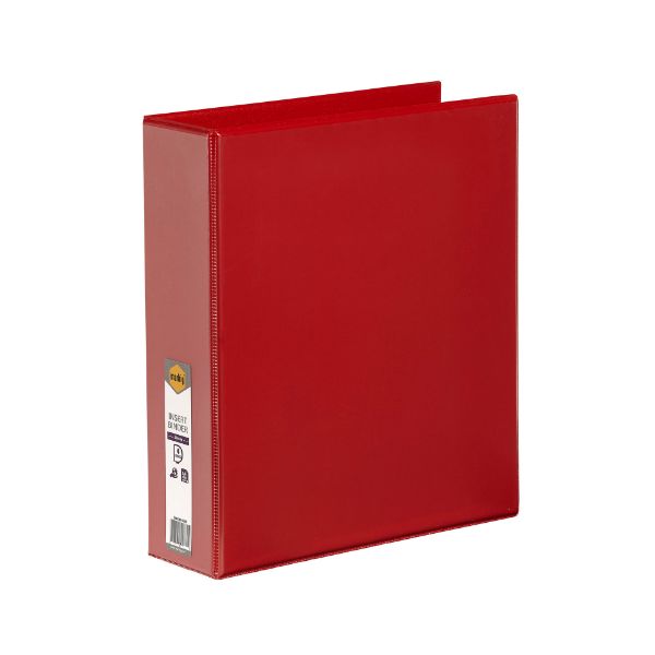 Picture of MARBIG C/VIEW INSERT BINDER A4 4D 50MM RED